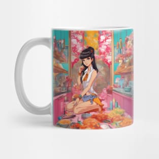 Anime Dreams Cute Girl  Anime Graphic Mug